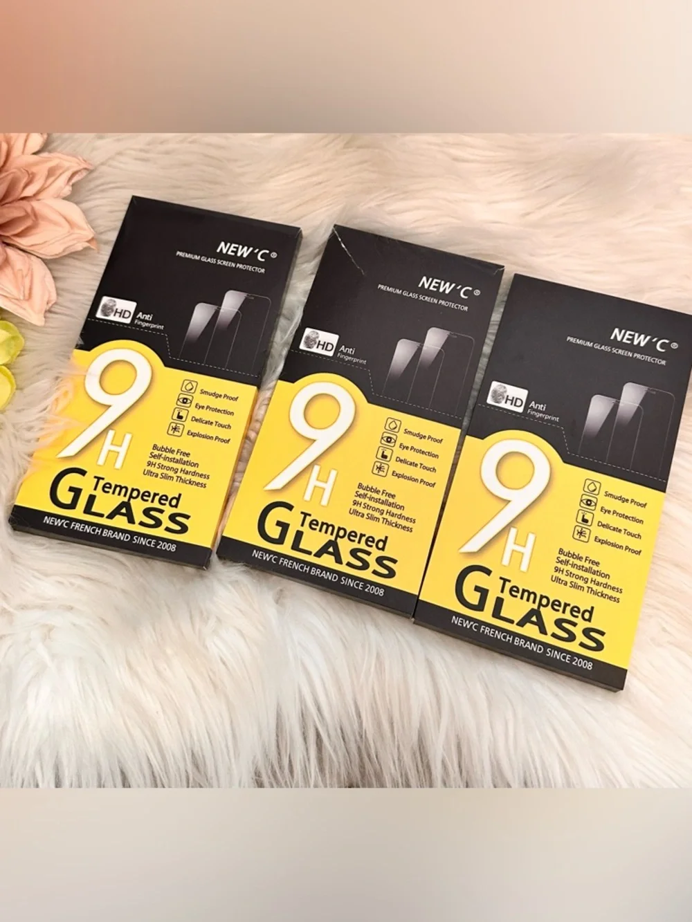 3 Pack Bundle Samsung Galaxy M53 5G 3 piece Screen Protectors NEW!